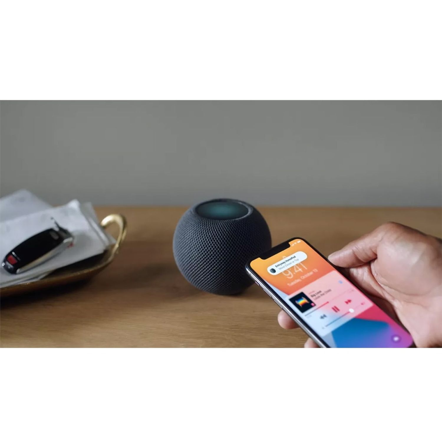 Boxa Inteligenta HomePod Mini Negru Boxa Inteligenta Apple HomePod Mini (Negru) fotografia produsului View 4 L