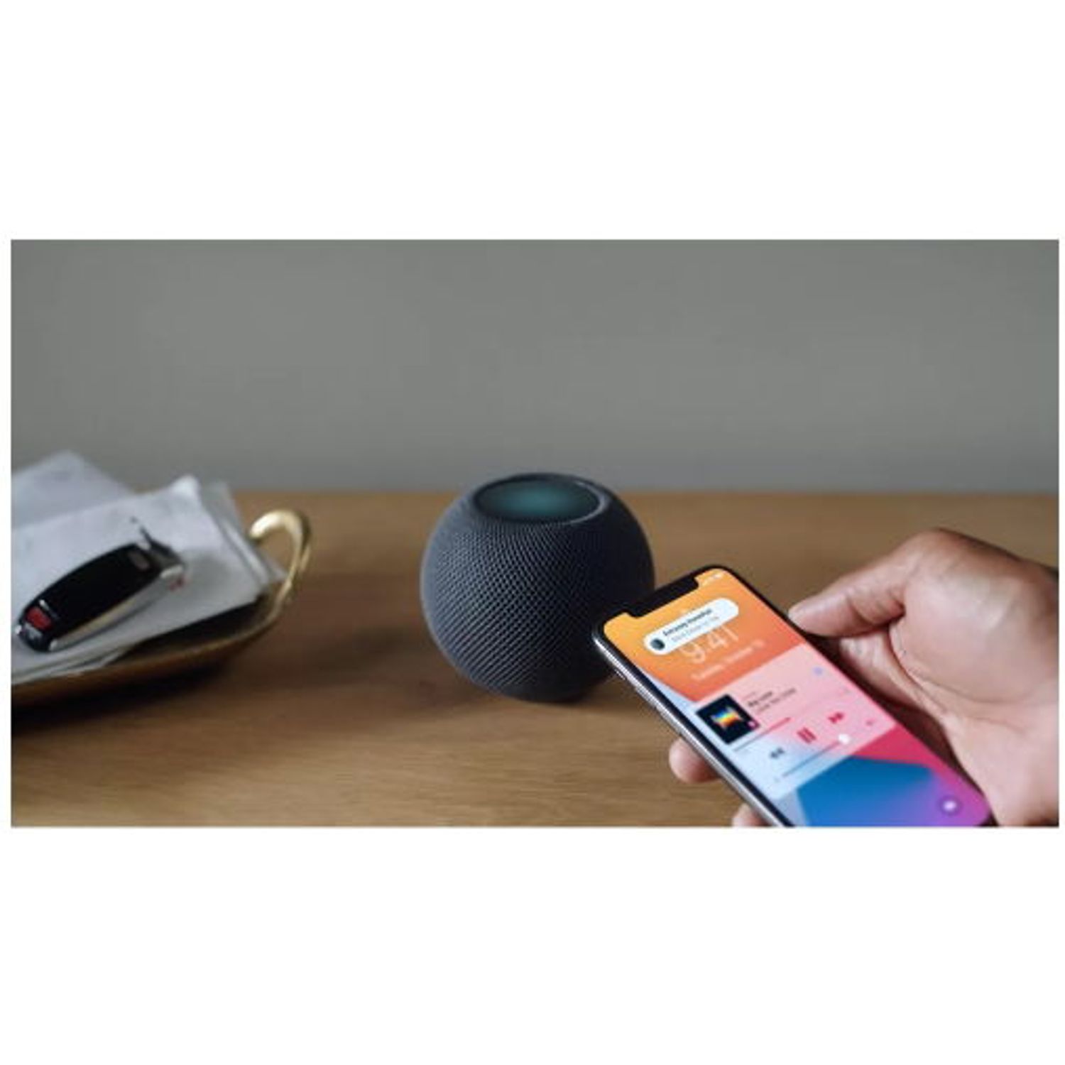 Boxa Inteligenta HomePod Mini Negru Boxa Inteligenta Apple HomePod Mini (Negru) fotografia produsului View 2 L