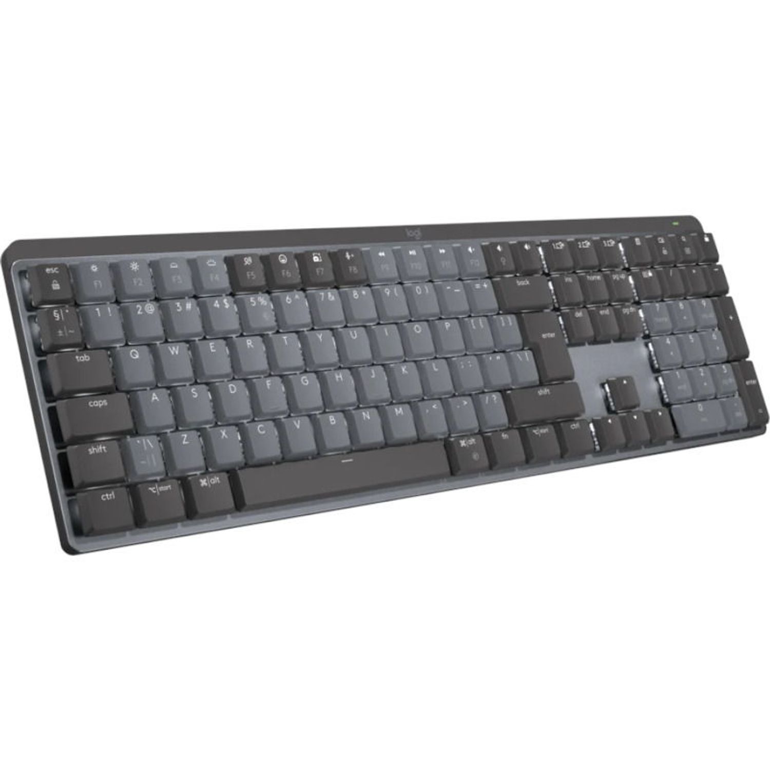 Tastatura Wireless Logitech MX Mechanical Illuminated Performance, layout US INT, USB/Bluetooth (Negru) fotografia produsului