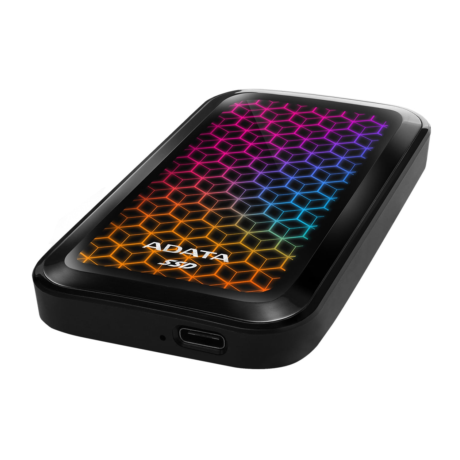 SSD Extern ADATA SE770G, 1TB, Negru, USB 3.2 SSD Extern ADATA SE770G 1TB USB 3.2 tip C (Negru) fotografia produsului View 9 L