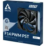 Ventilator ARCTIC F14 PWM PST, 140mm fotografia produsului View 4 S