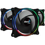 Ventilator Aerocool Eclipse Pro, 120mm, set 3, iluminare aRGB Set 3 ventilatoare Aerocool Eclipse Pro 120mm, iluminare aRGB fotografia produsului View 5 S