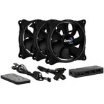 Ventilator Aerocool Eclipse Pro, 120mm, set 3, iluminare aRGB Set 3 ventilatoare Aerocool Eclipse Pro 120mm, iluminare aRGB fotografia produsului View 10 S