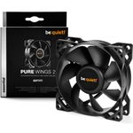 Ventilator be quiet! Pure Wings 2, 80mm (Negru) fotografia produsului View 4 S