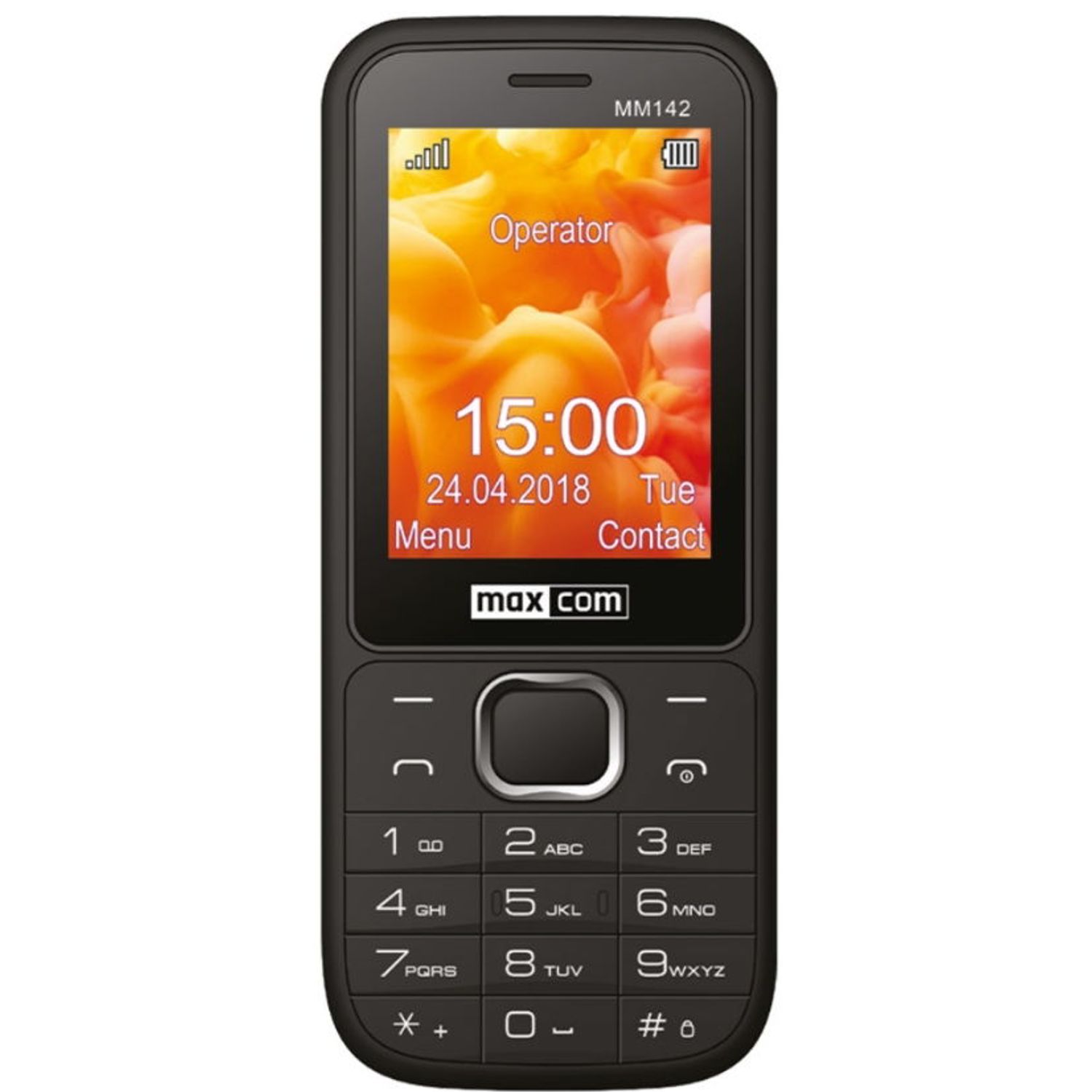Telefon Mobil MaxCom MM142, 2.4", VGA, Dual SIM, 2G (Negru) fotografia produsului
