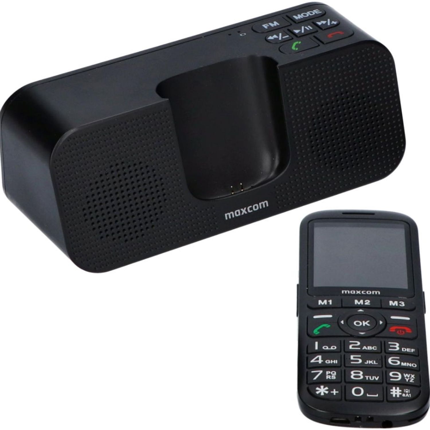 Telefon mobil MaxCom Comfort MM740, Dual Sim (Negru) fotografia produsului View 9 L