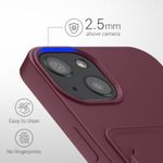 Husa pentru Apple iPhone 13, Silicon, Violet, 55955.190, Kwmobile fotografia produsului View 5 S