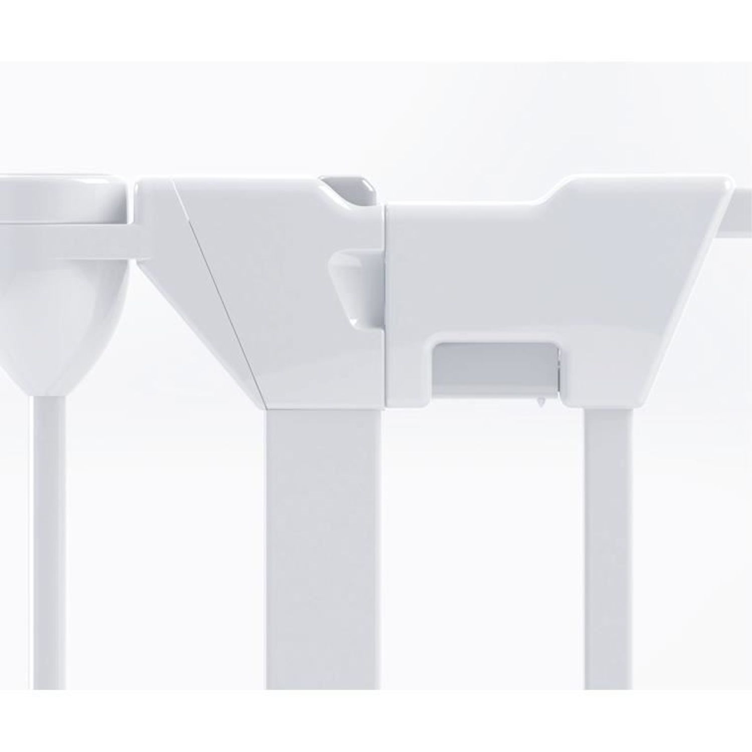 Tarc de siguranta modular cu 5 panouri, metal alb, Noma, N94047 fotografia produsului View 7 L