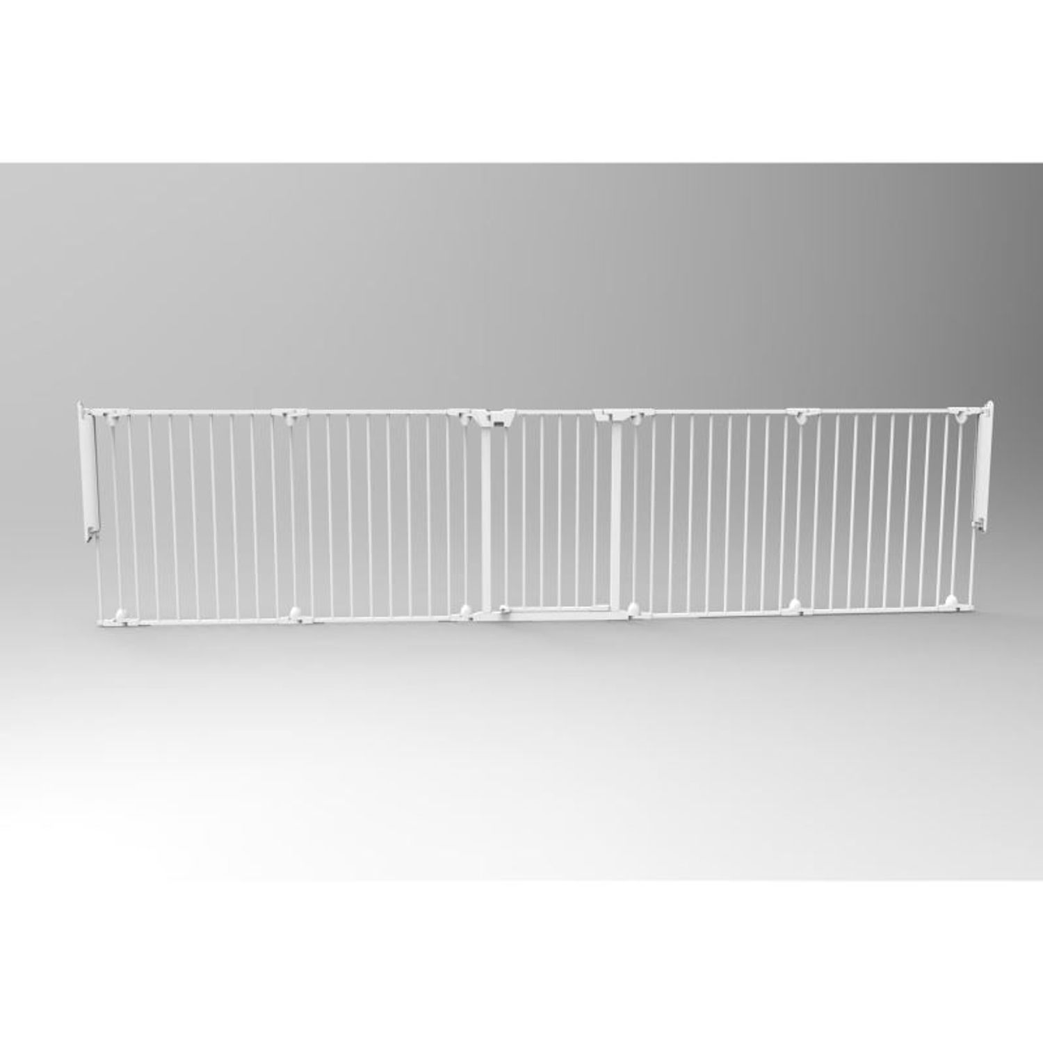 Tarc de siguranta modular cu 5 panouri, metal alb, Noma, N94047 fotografia produsului View 9 L
