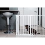 Tarc de siguranta modular cu 5 panouri, metal alb, Noma, N94047 fotografia produsului View 3 S