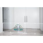 Tarc de siguranta modular cu 5 panouri, metal alb, Noma, N94047 fotografia produsului View 4 S