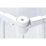 Tarc de siguranta modular cu 5 panouri, metal alb, Noma, N94047 fotografia produsului View 13 S