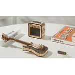 Puzzle 3D Chitara electrica, ROKR, Lemn, 140 piese, TG605K fotografia produsului View 2 S