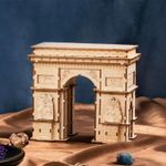Puzzle 3D Arc de Triumf, RoLife, Lemn, 118 piese fotografia produsului View 2 S