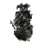 Puzzle 3D, Metal, Piececool, Nava Flying Dutchman, 369 piese fotografia produsului