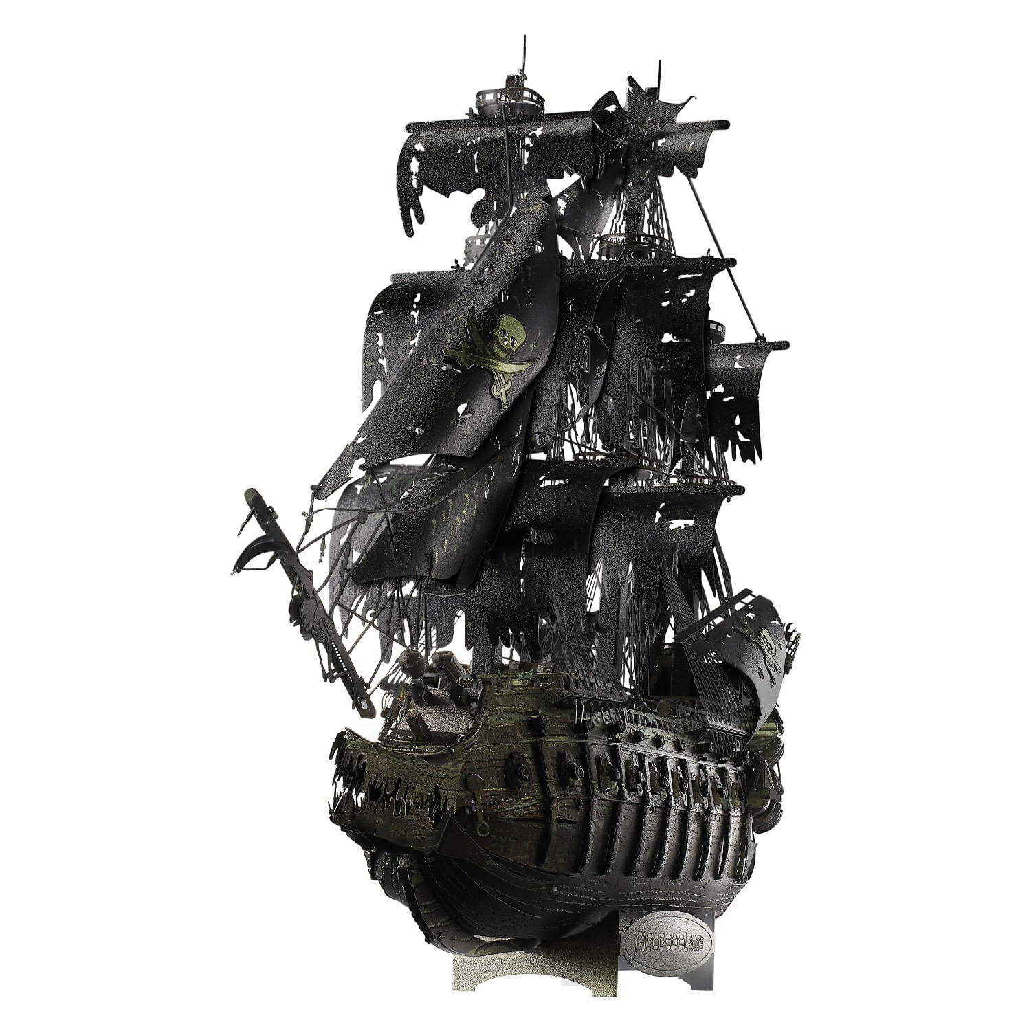 Puzzle 3D, Metal, Piececool, Nava Flying Dutchman, 369 piese fotografia produsului