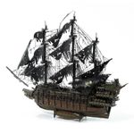 Puzzle 3D, Metal, Piececool, Nava Flying Dutchman, 369 piese fotografia produsului View 2 S