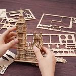 Puzzle 3D Big Ben, RoLife, Lemn, 220 piese fotografia produsului View 6 S