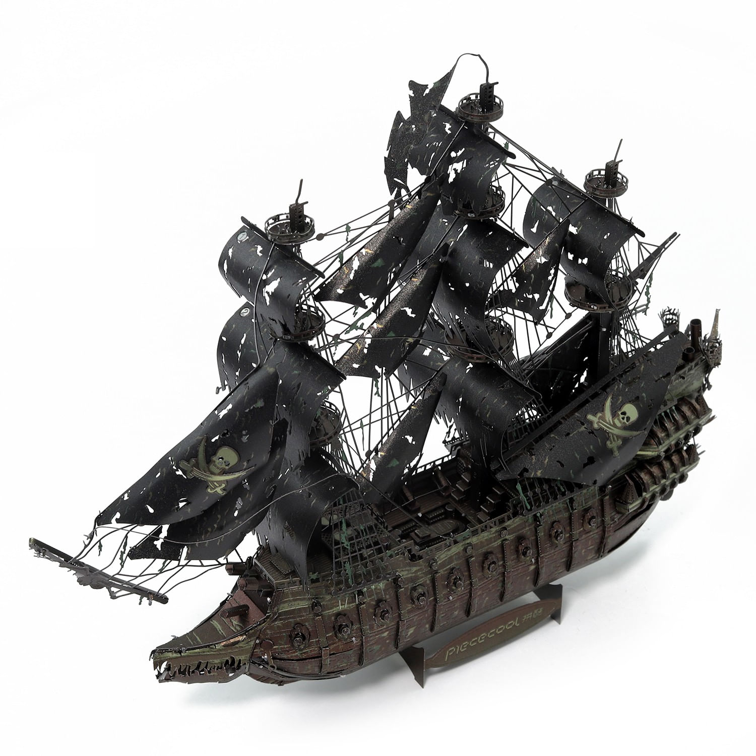 Puzzle 3D, Metal, Piececool, Nava Flying Dutchman, 369 piese fotografia produsului View 4 L