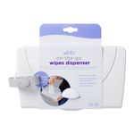 Dispenser portabil pentru servetele umede Ubbi On The Go alb fotografia produsului View 3 S