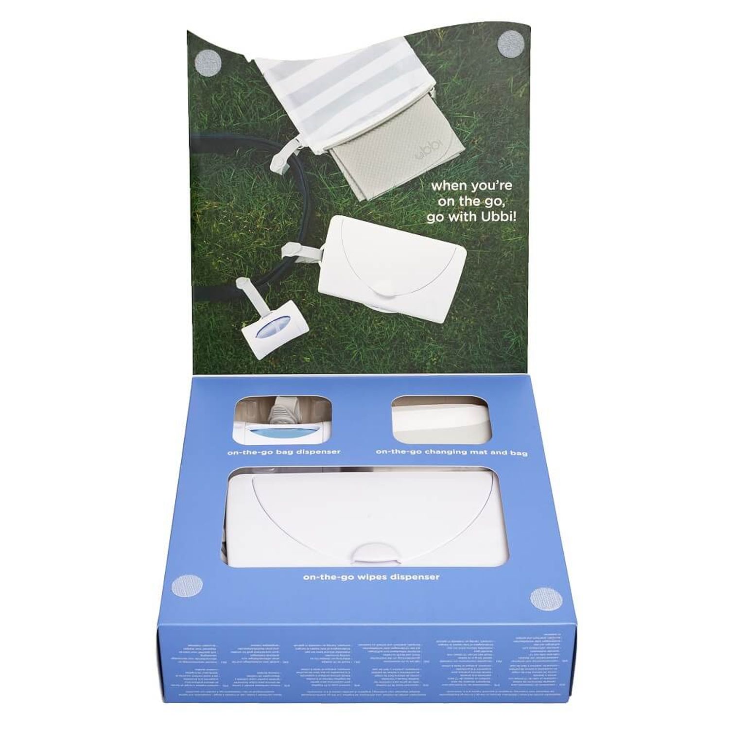 Set cadou calatorie Ubbi On The Go fotografia produsului View 5 L