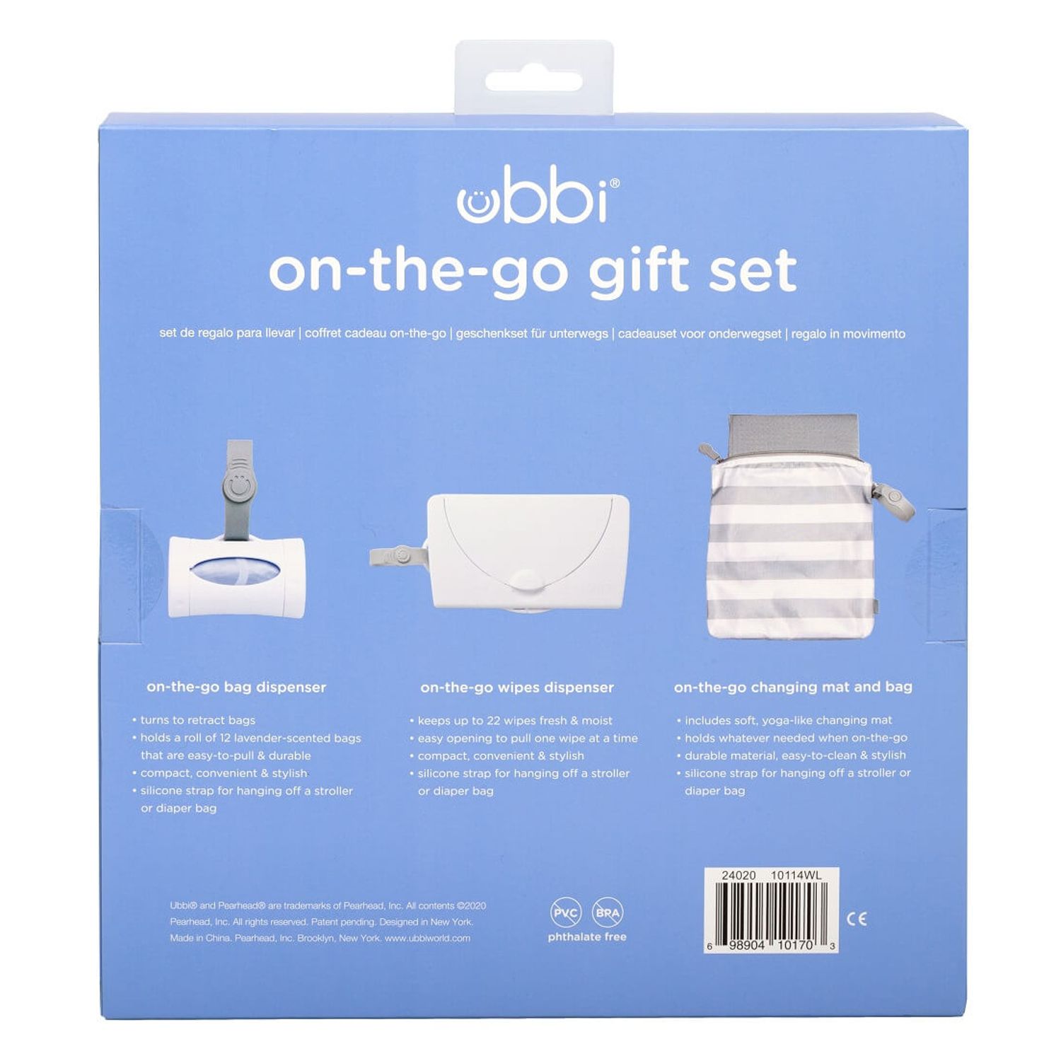 Set cadou calatorie Ubbi On The Go fotografia produsului View 4 L