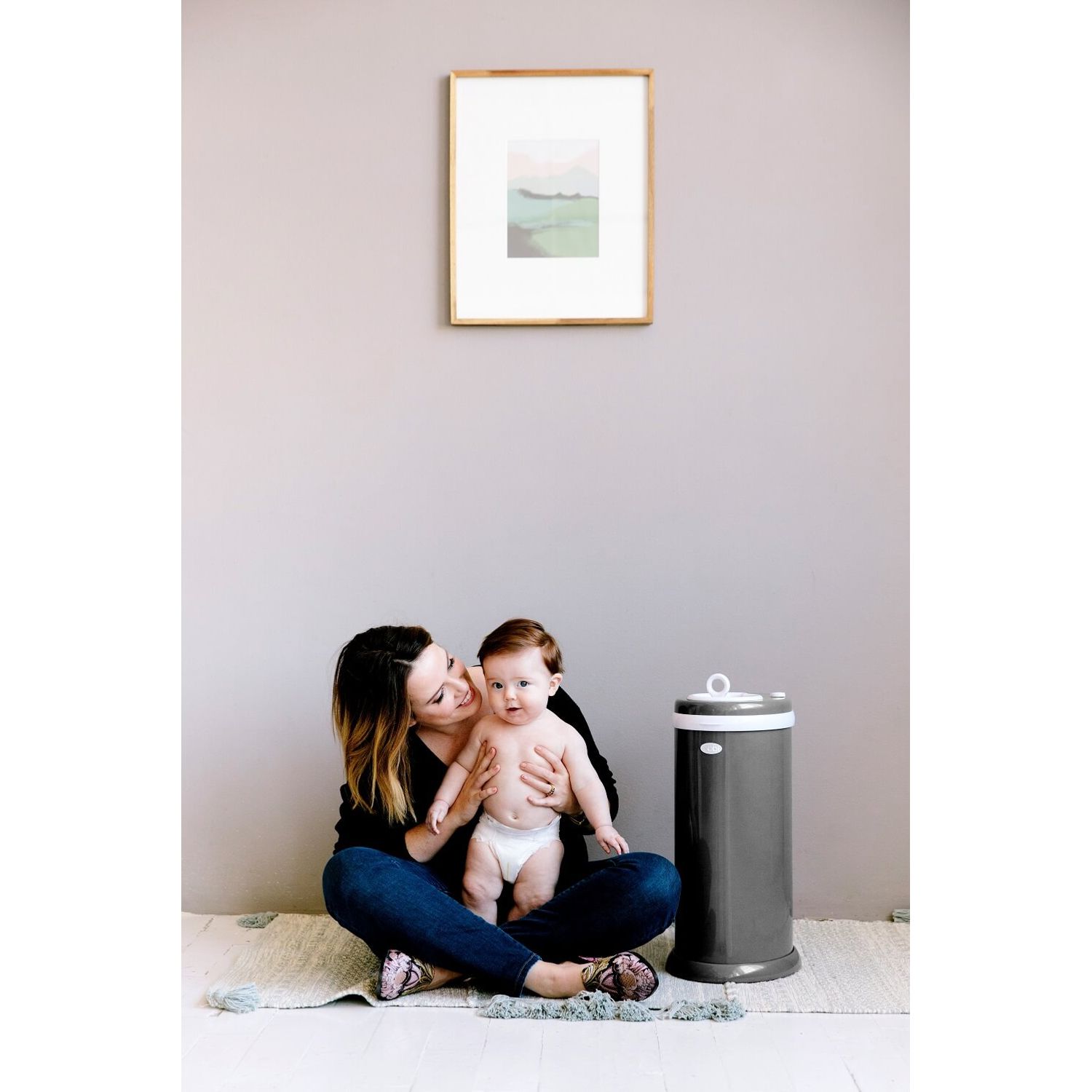 Cos scutece Ubbi Slate fotografia produsului View 4 L