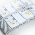 Set 4 paturici subtiri din bumbac unisex fotografia produsului View 2 S
