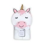 Prosop bebe cu gluga din bumbac - unicorn fotografia produsului