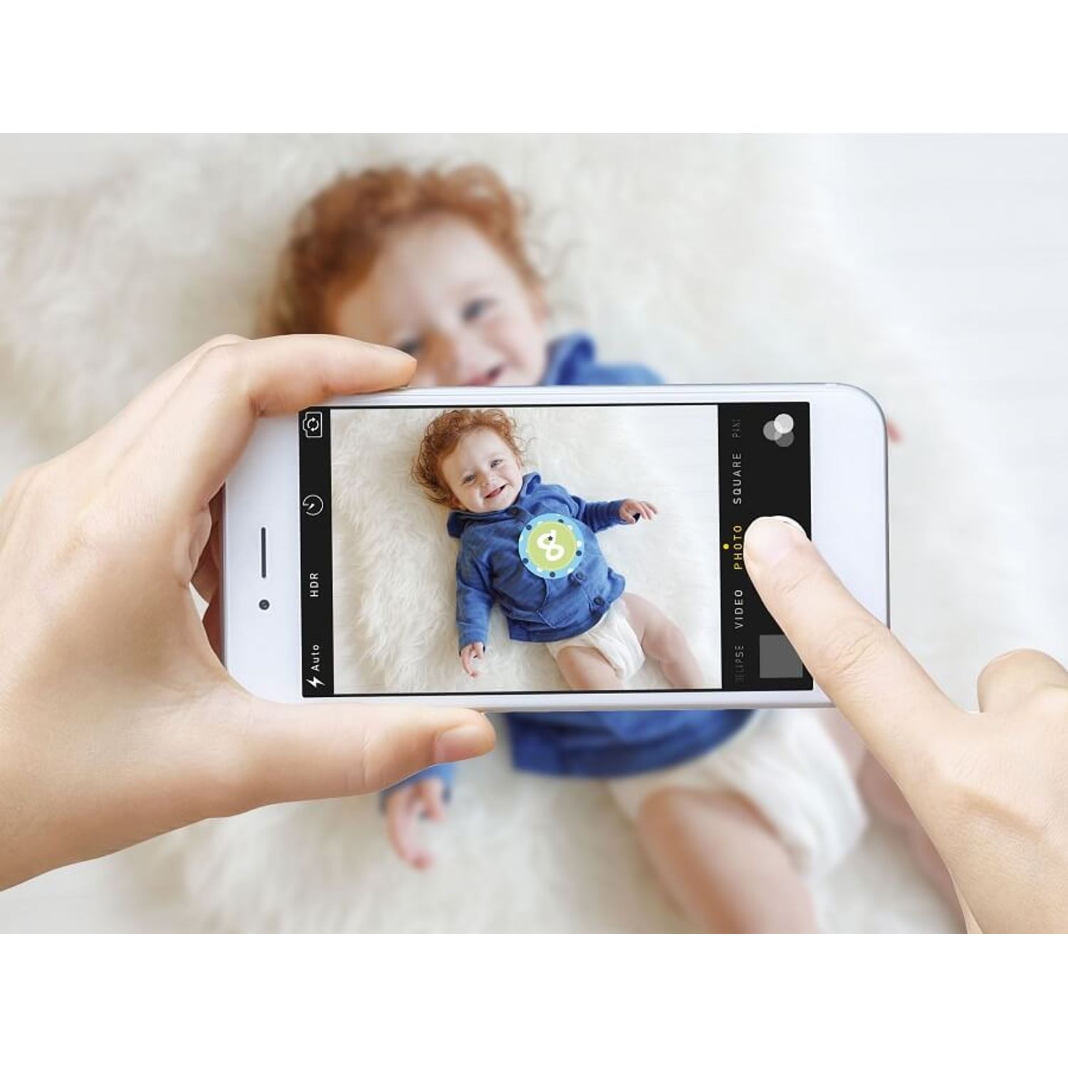Stickere tip milestones pentru body First Year - blue - Pearhead fotografia produsului View 6 L