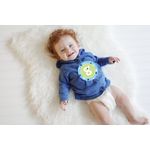 Stickere tip milestones pentru body First Year - blue - Pearhead fotografia produsului View 3 S
