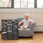 Pearhead - Tabla cu creta pentru primele evenimente ale bebelusului fotografia produsului View 3 S