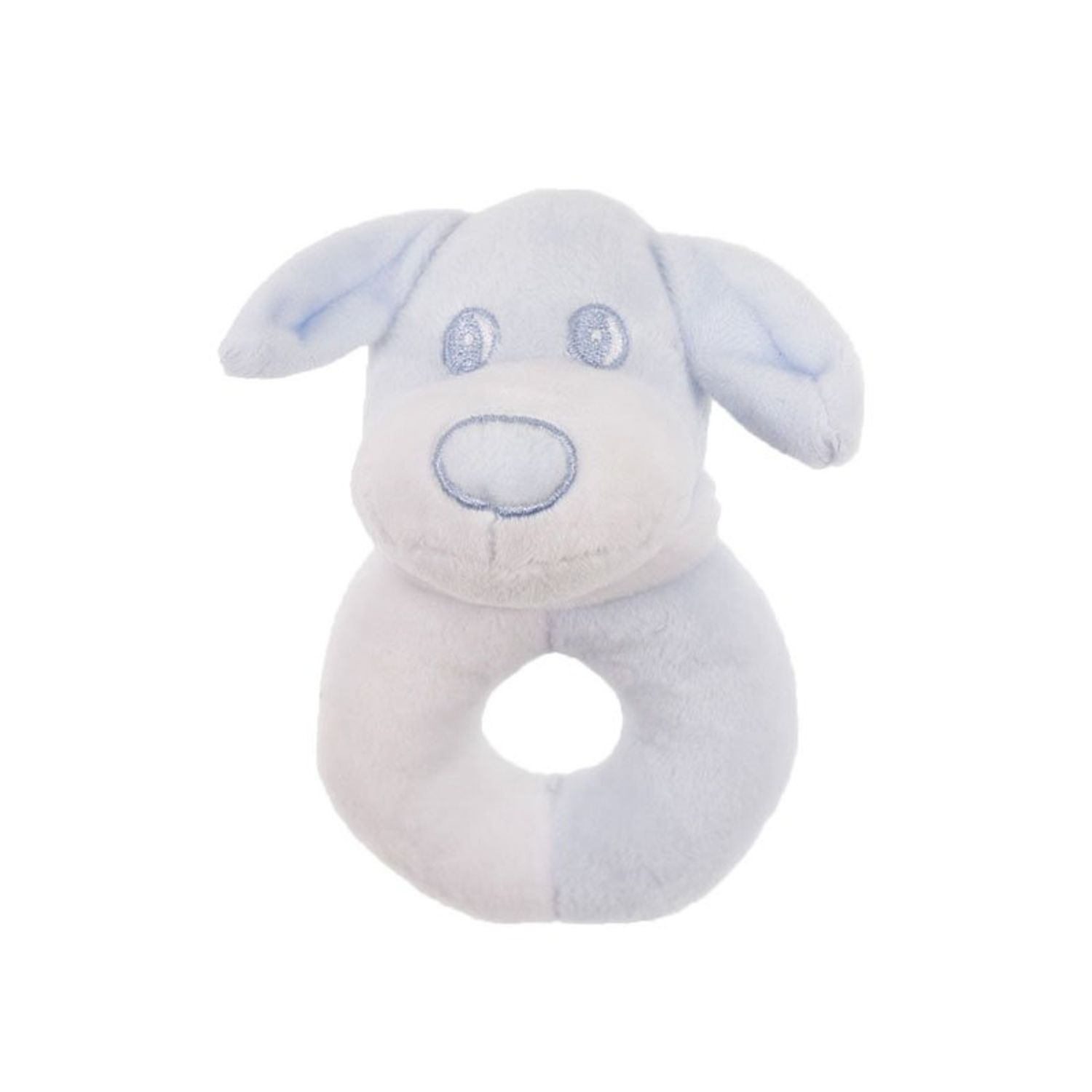 Jucarie zornaitoare catelus bleu Soft Touch fotografia produsului