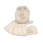 Set 5 bavete frotir cu ursulet Nursery Time fotografia produsului