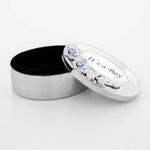 Cutiuta amintiri cu cristale Swarovski It's a Boy fotografia produsului View 2 S