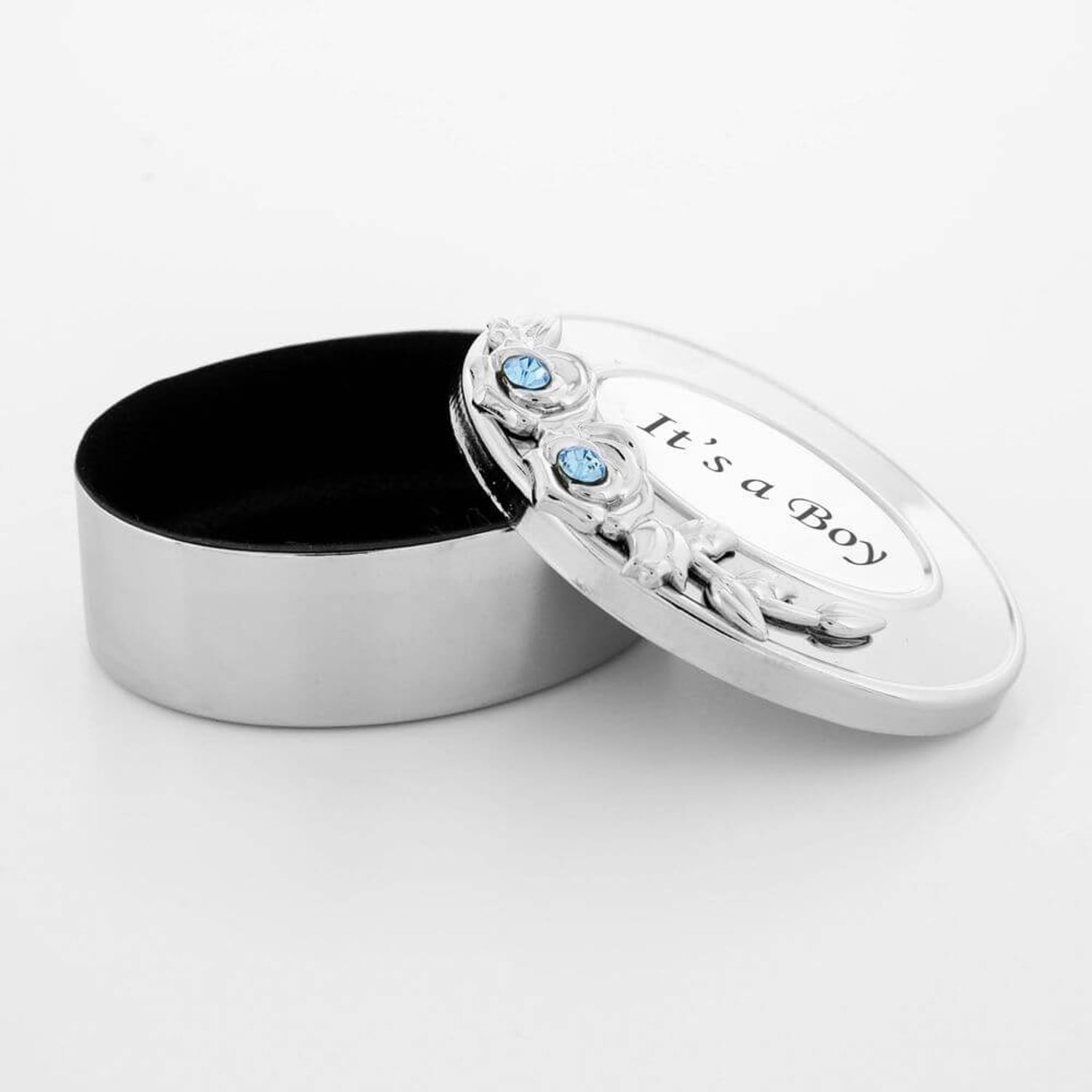 Cutiuta amintiri cu cristale Swarovski It's a Boy fotografia produsului View 2 L