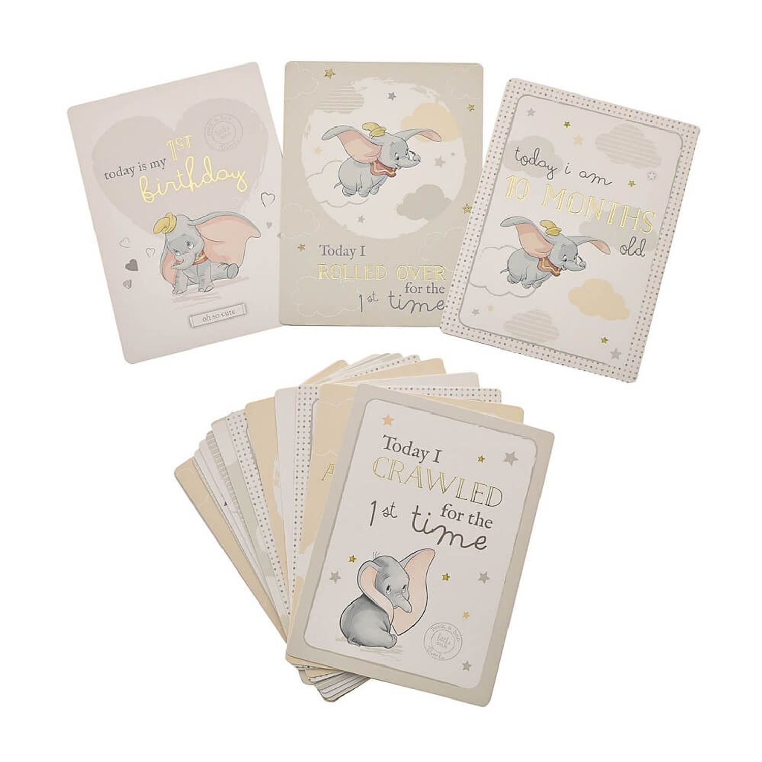 Set cartonase tip milestone pentru primele evenimente ale bebelusului - Dumbo fotografia produsului