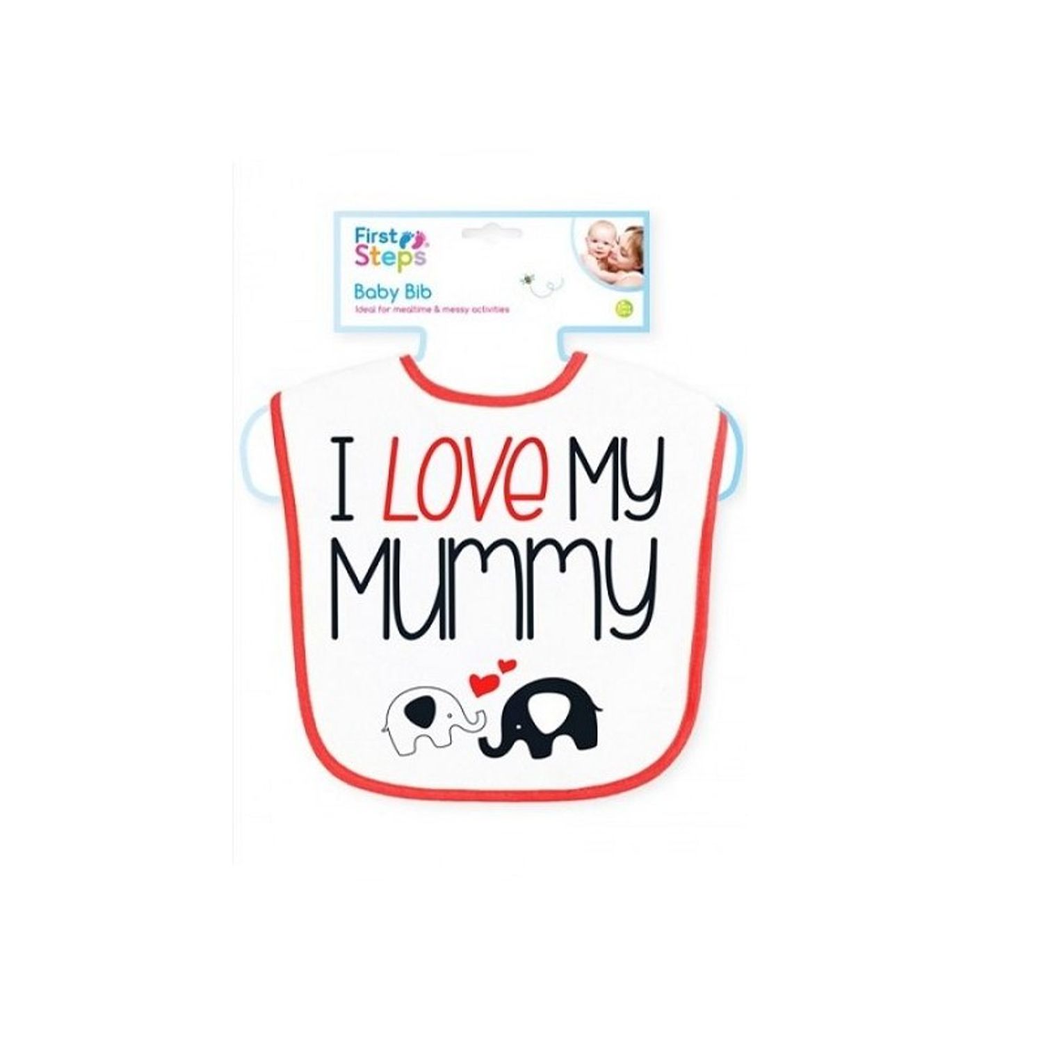 Bavetica bebelusi I love my Mummy First Steps fotografia produsului