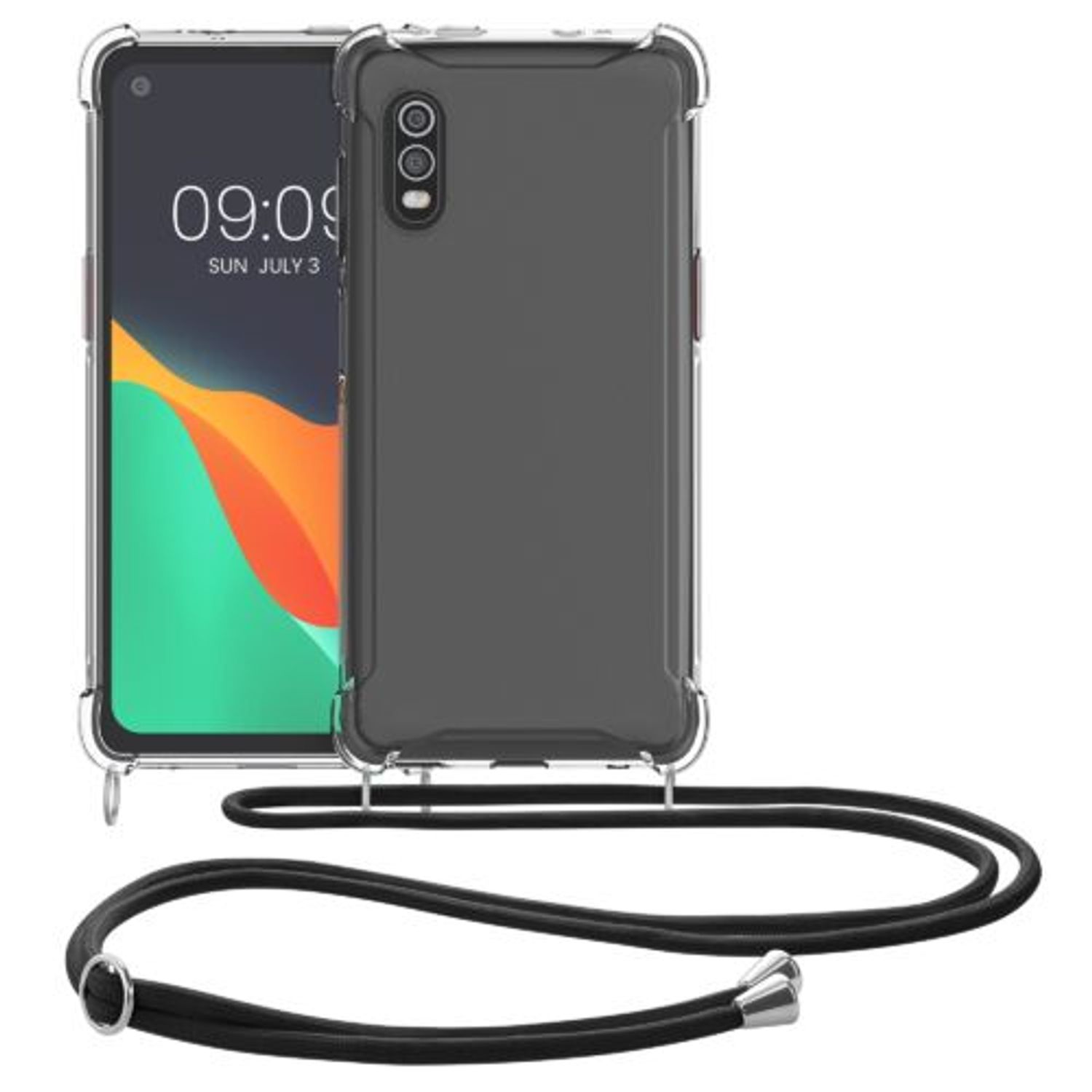 Husa Kwmobile pentru Samsung Galaxy Xcover Pro, Silicon, Transparent, 57723.03 fotografia produsului