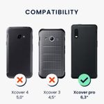 Husa Kwmobile pentru Samsung Galaxy Xcover Pro, Silicon, Transparent, 57723.03 fotografia produsului View 5 S