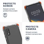 Husa Kwmobile pentru Samsung Galaxy Xcover Pro, Silicon, Transparent, 57723.03 fotografia produsului View 3 S