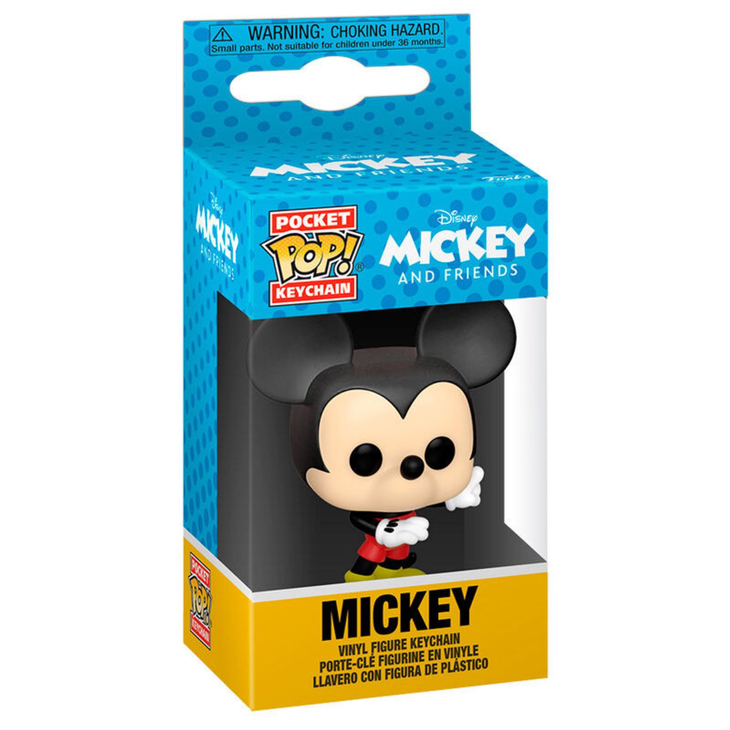 Breloc Funko Pocket POP! Disney Classics Mickey Mouse, 4 cm fotografia produsului View 3 L