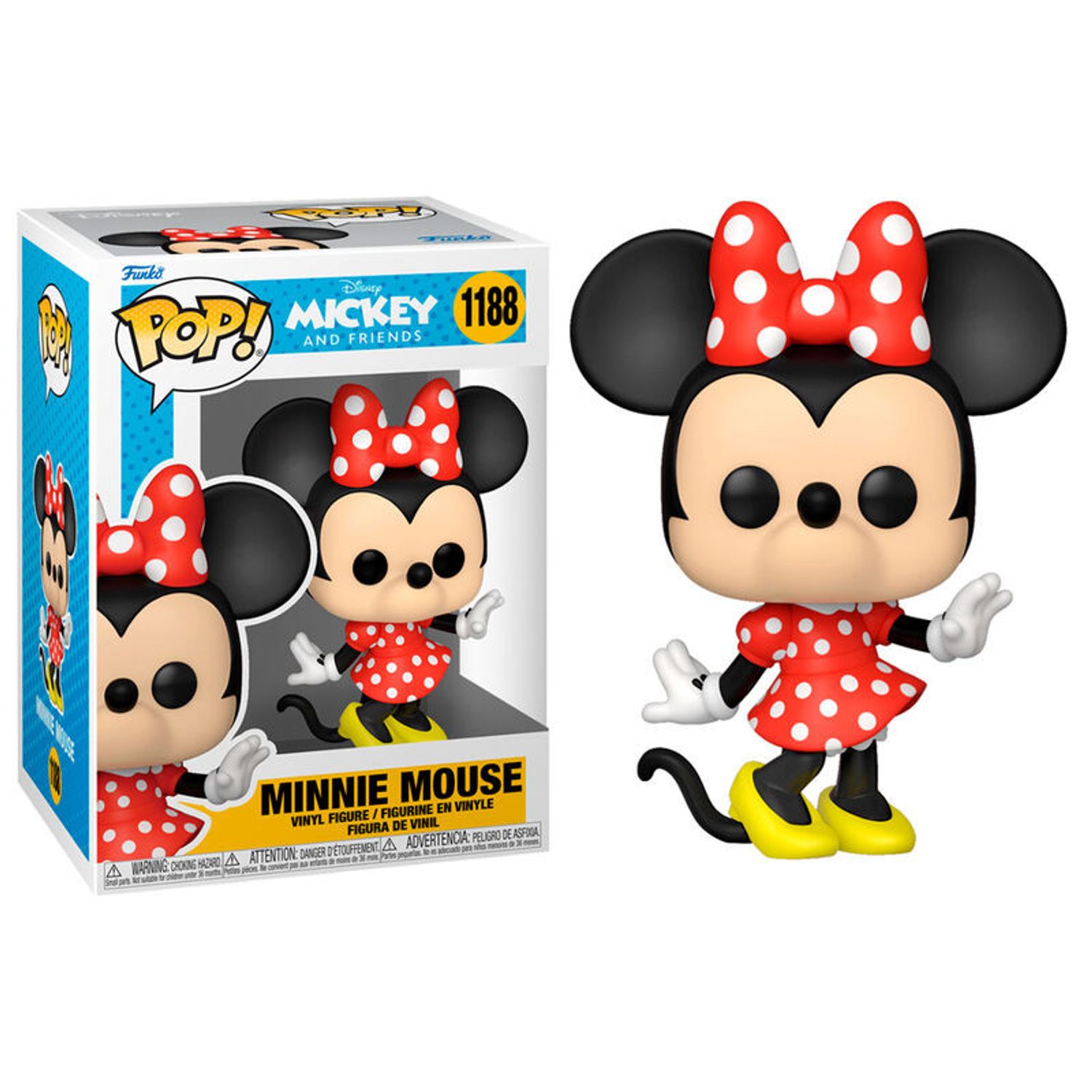 Figurina Funko POP! Disney Classics Minnie Mouse, 9 cm fotografia produsului View 3 L