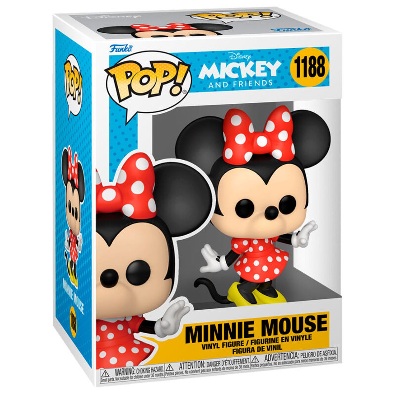 Figurina Funko POP! Disney Classics Minnie Mouse, 9 cm fotografia produsului View 2 L
