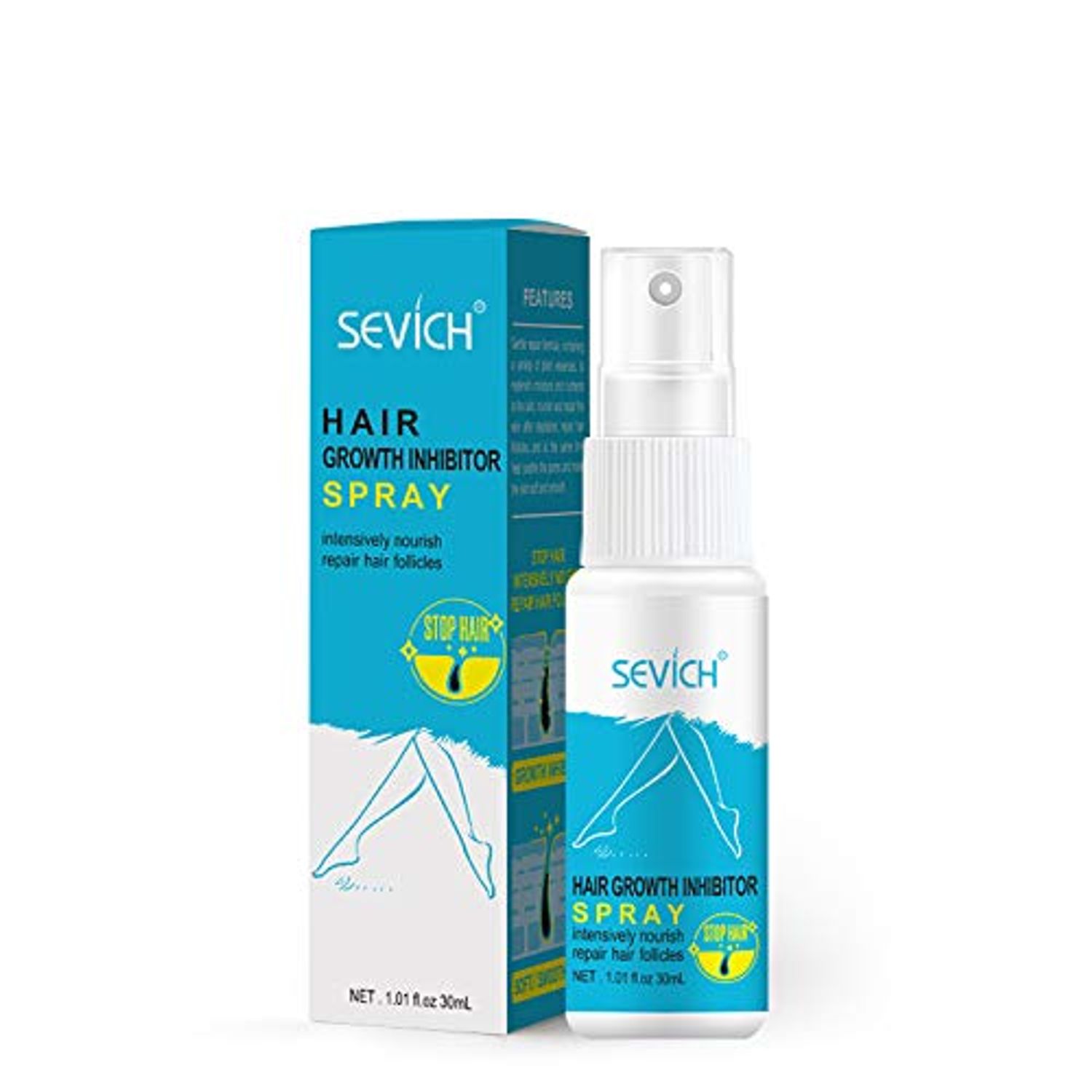Spray inhibitor, incetinire crestere par, Sevich, 30ml fotografia produsului