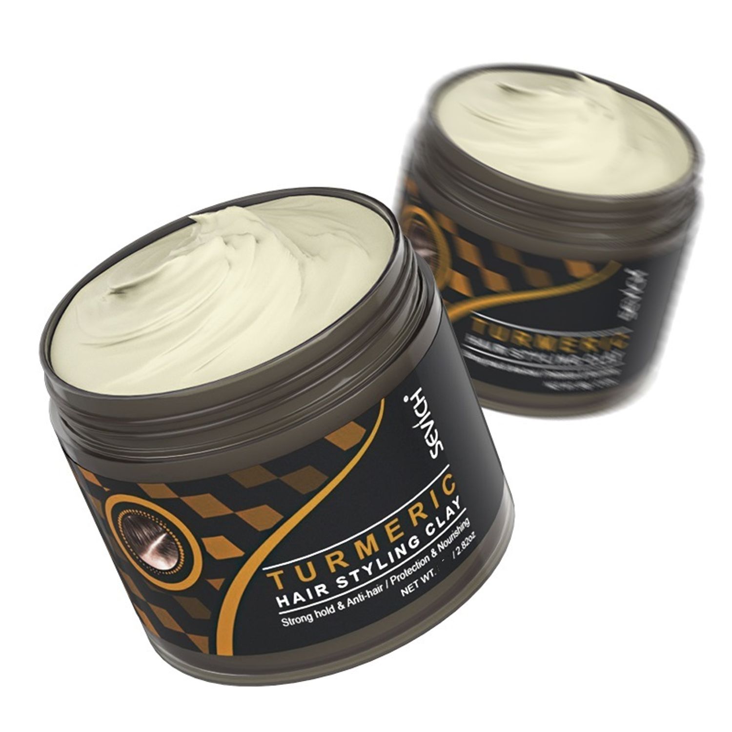 Crema de stilizare, Turmeric Clay, Sevich, 80gr fotografia produsului View 4 L