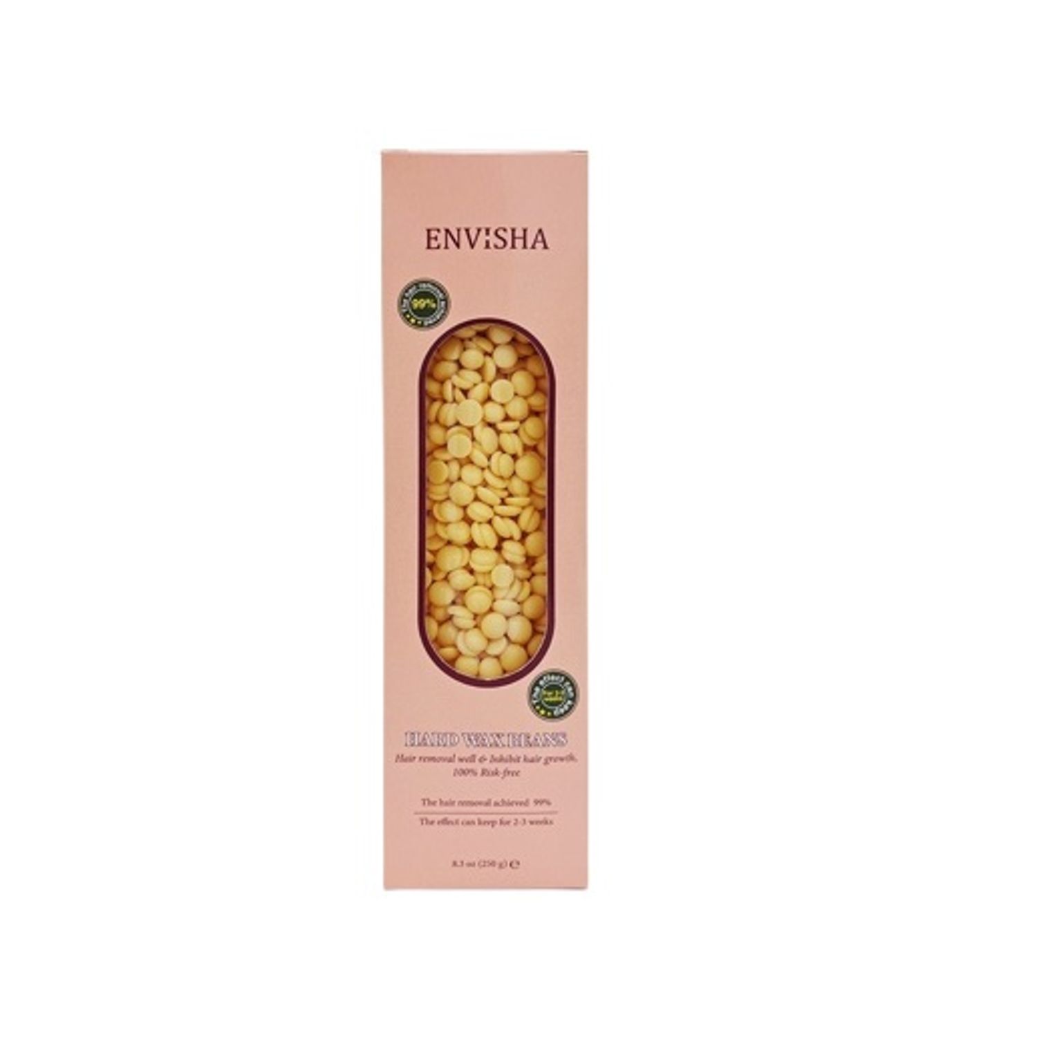 Ceara epilatoare, granule, Envisha, Galbena, 250g fotografia produsului
