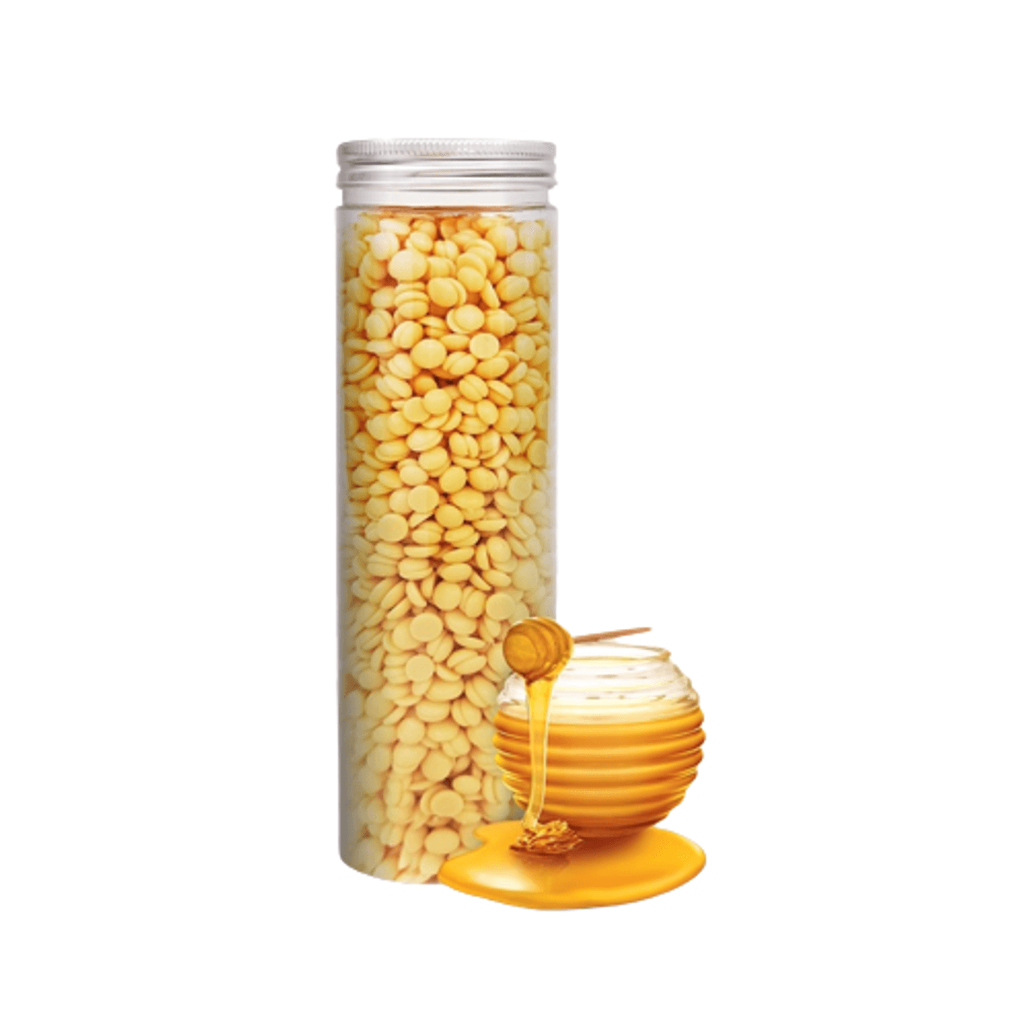 Ceara epilatoare, granule, Envisha, Galbena, 250g fotografia produsului View 4 L