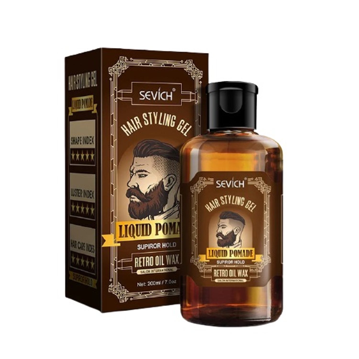 Pomada modelatoare pentru par, Sevich Retro Gel, 200ml fotografia produsului