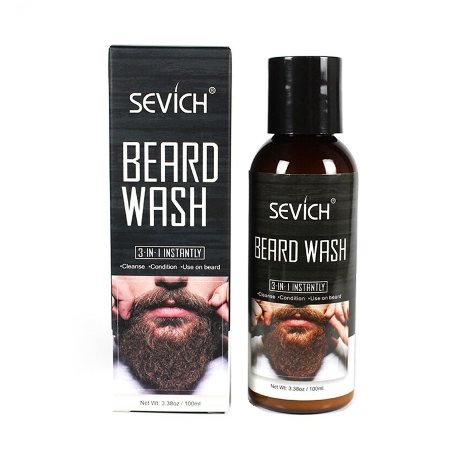 Șampon barbă și mustață, Sevich Wash, 100ml fotografia produsului